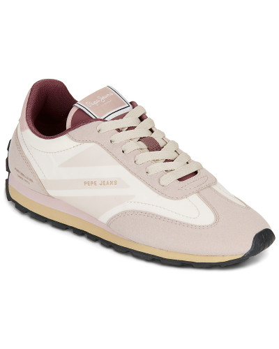 Baskets basses femmes Pepe jeans JANE BRAND W Beige