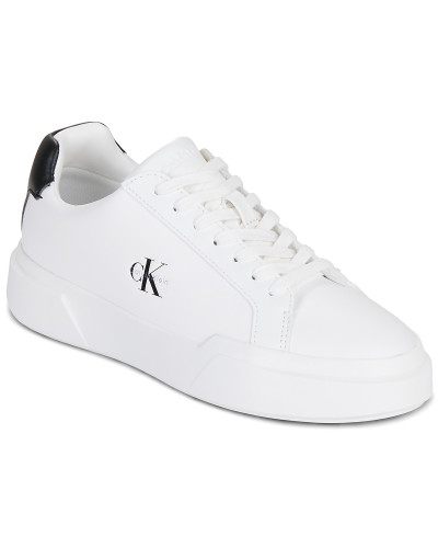 Baskets basses femmes Calvin Klein Jeans CHUNKY CUPSOLE LACEUP LTH Blanc