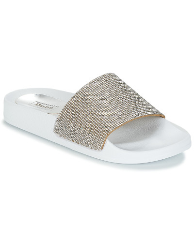 Mules femmes Dune London LAS VEGAS Blanc
