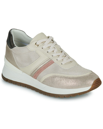 Baskets basses femmes Geox D3500A0AS54CH62L Beige