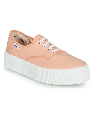 Baskets basses femmes Victoria DOBLE LONA Orange