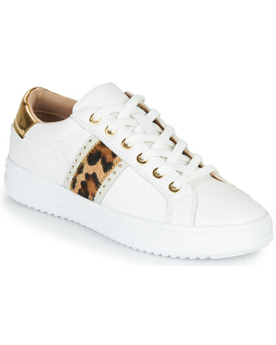 Baskets basses femmes Geox PONTOISE Blanc