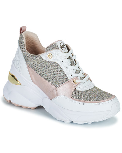 Baskets basses femmes MICHAEL Michael Kors MICKEY TRAINER Beige