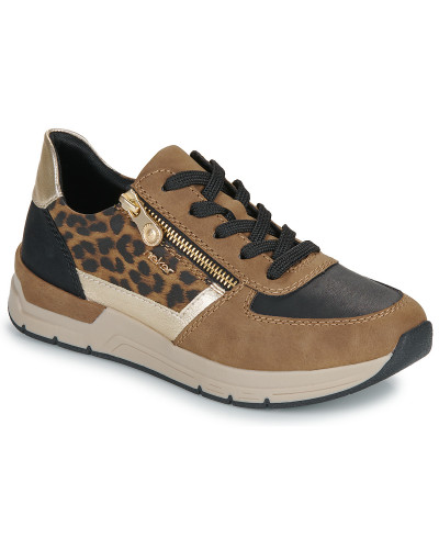 Baskets basses femmes Rieker 58902-24 Beige