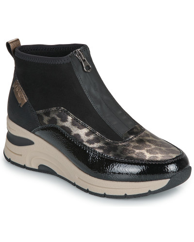 Baskets montantes femmes Rieker N9362-00 Noir