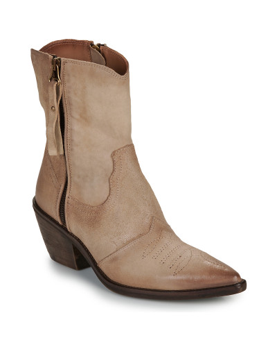 Bottines femmes Airstep / A.S.98 COUNTRY ZIP Beige