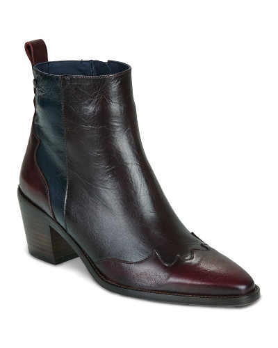Bottines femmes Dorking ARWEN Rouge