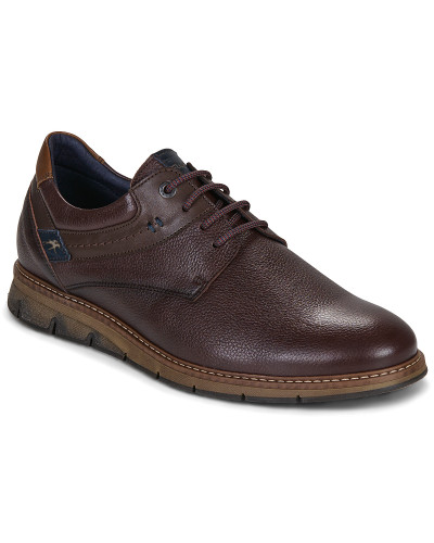 Baskets basses hommes Fluchos KIRO Marron