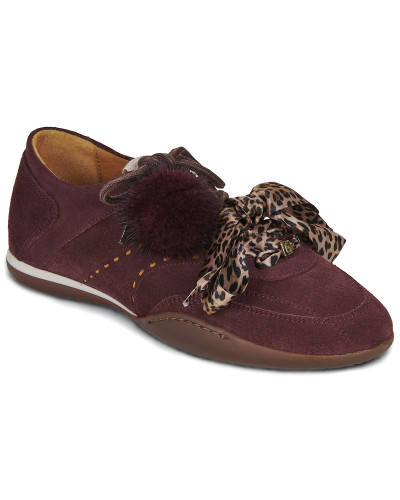 Baskets basses femmes Meline - Bordeaux