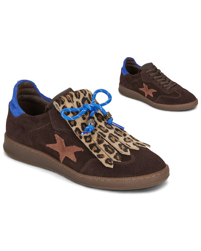 Baskets basses femmes Meline - Marron