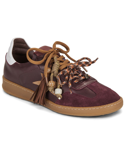 Baskets basses femmes Meline - Bordeaux