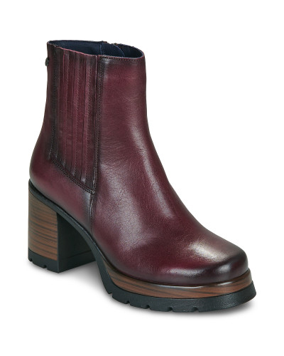 Bottines femmes Dorking SAFE Rouge