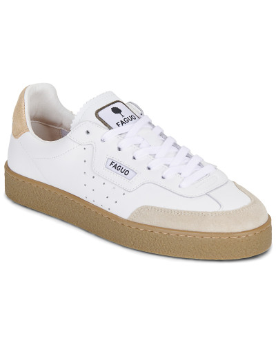 Baskets basses femmes Faguo LUMBO Blanc
