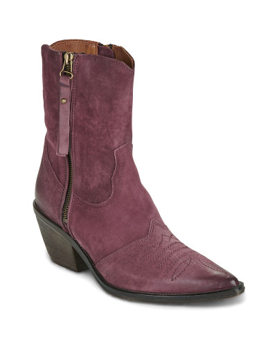 Bottines femmes Airstep / A.S.98 COUNTRY ZIP Bordeaux