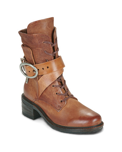 Bottines femmes Airstep / A.S.98 NOVASUPER LACE Marron