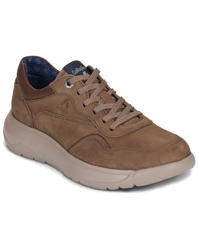 Baskets basses hommes CallagHan - Marron