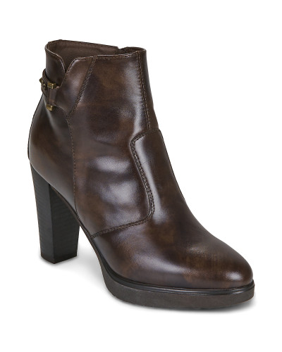 Bottines femmes NeroGiardini I617271D Marron