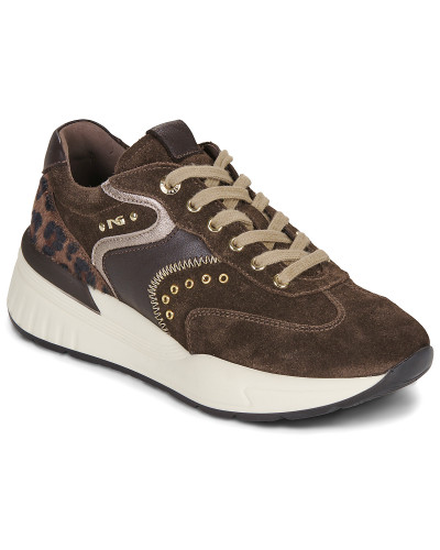Baskets basses femmes NeroGiardini I617372D Marron