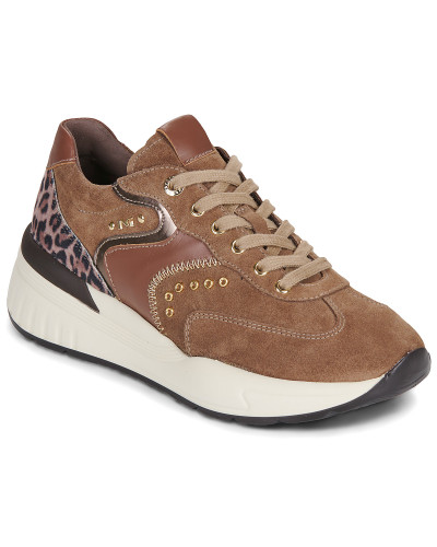 Baskets basses femmes NeroGiardini I617372D Marron
