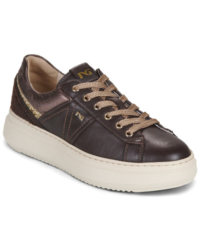 Baskets basses femmes NeroGiardini I617430D Marron