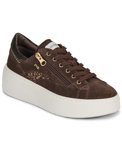 Baskets basses femmes NeroGiardini I617501D Marron