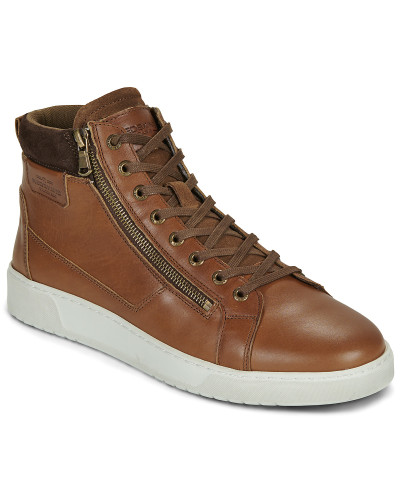 Baskets montantes hommes Redskins NAGANO Marron