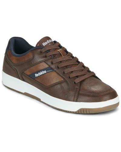 Baskets basses hommes Redskins GANDHI Marron