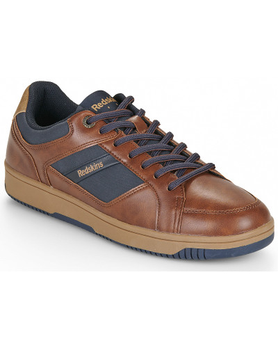 Baskets basses hommes Redskins GANDHI Marron