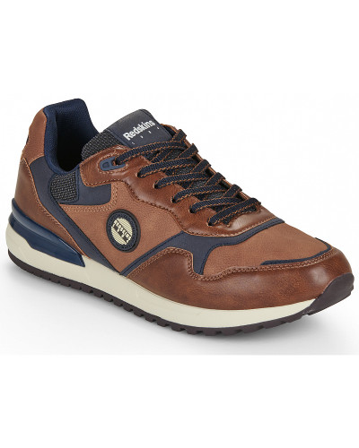 Baskets basses hommes Redskins OYATO Marron