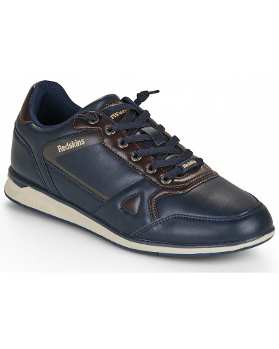 Baskets basses hommes Redskins BELFAST Marron