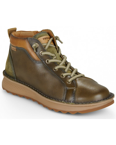 Baskets montantes femmes Pikolinos ALAVA W3J Kaki