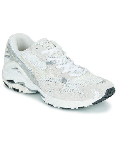 Baskets basses femmes Mizuno WAVE RIDER 10 SUEDE Blanc