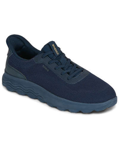 Baskets basses hommes Geox U SPHERICA PLUS FAST IN Marine