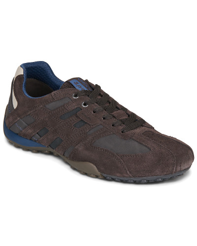 Baskets basses hommes Geox SNAKE K Marron