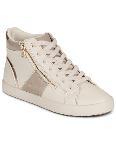 Baskets montantes femmes Geox D BLOMIEE Blanc