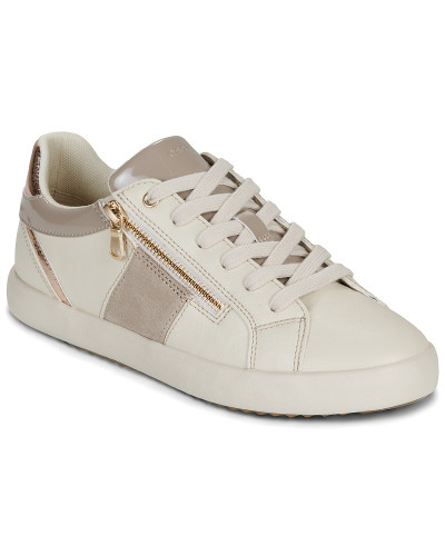 Baskets basses femmes Geox D BLOMIEE Blanc
