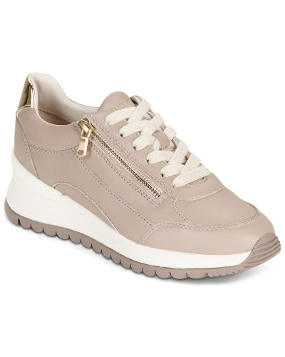 Baskets basses femmes Geox D DESYA Beige