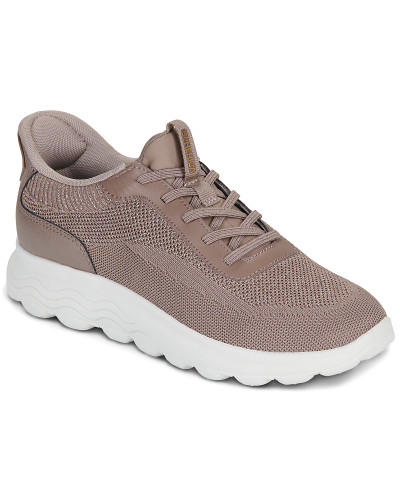 Baskets basses femmes Geox D SPHERICA PLUS A FAST IN Doré