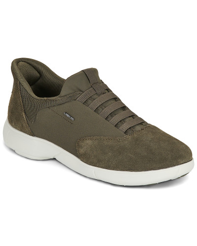 Baskets basses hommes Geox U NEBULA 2.0 PLUS Kaki