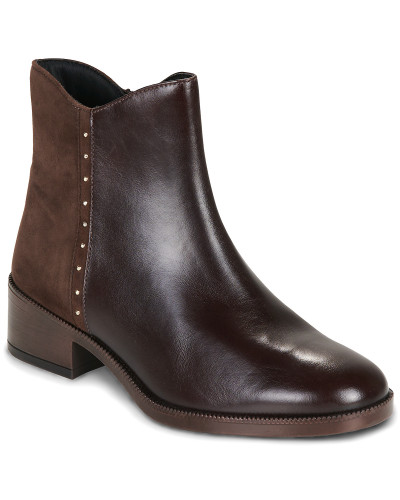 Bottines femmes Geox D CAMEXIA Marron
