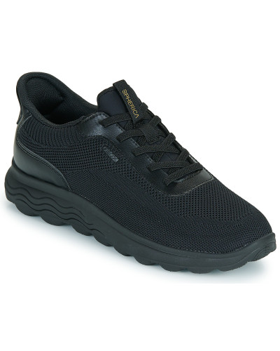 Baskets basses femmes Geox D SPHERICA PLUS A FAST IN Noir