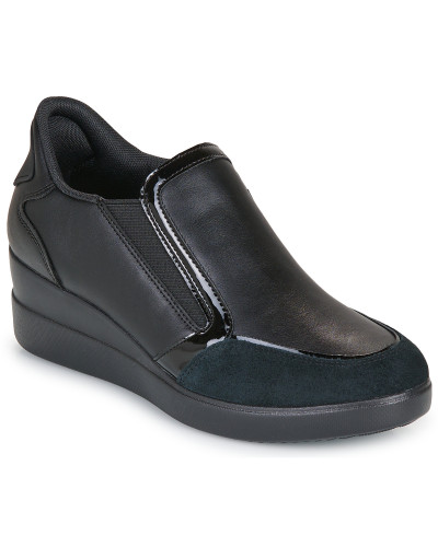 Baskets basses femmes Geox D STARDUST PLUS FAST IN Noir