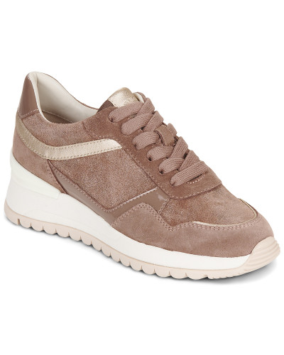 Baskets basses femmes Geox D DESYA Beige