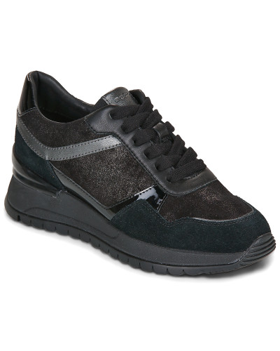 Baskets basses femmes Geox D DESYA Noir