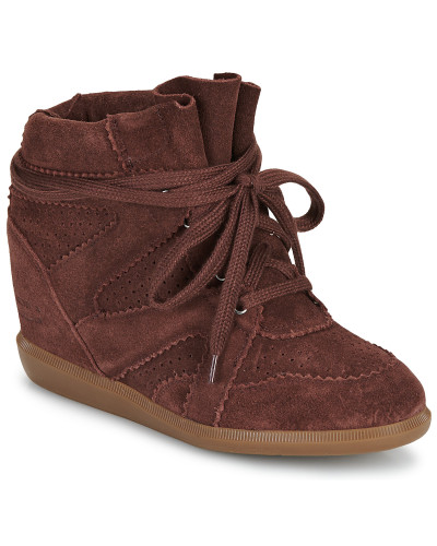 Baskets montantes femmes Melvin & Hamilton Lou 1 Marron