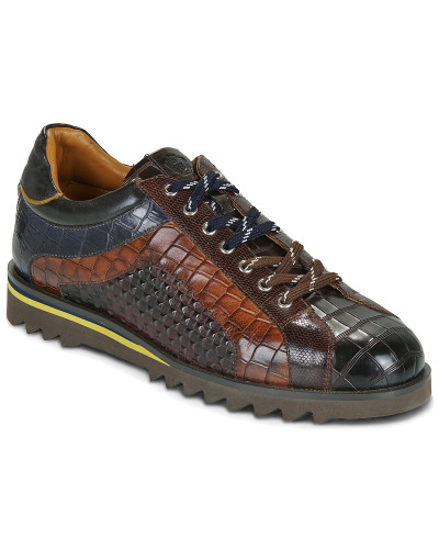 Baskets basses hommes Melvin & Hamilton Hadrian 19 Marron