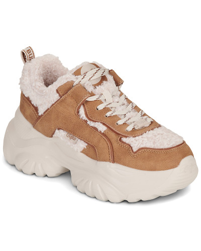 Baskets basses femmes Buffalo BLISS WARM Marron