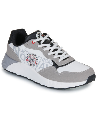 Baskets basses hommes Geographical Norway OTAG Gris