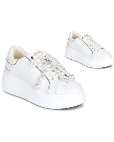 Baskets basses femmes Tosca Blu CLARA Blanc