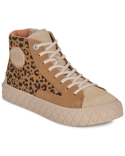 Baskets montantes femmes Palladium PALLA ACE CHUKKA SDE Marron